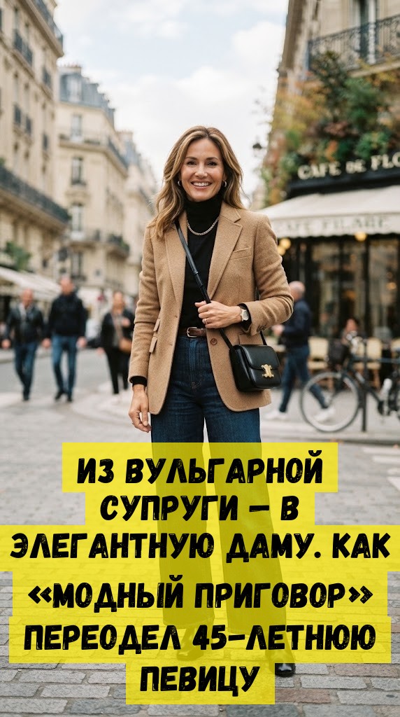Из вульгарной супруги &mdash; в элегантную даму. Как &laquo;Модный приговор&raquo; переодел 45-летнюю певицу