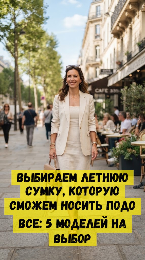 Выбираем летнюю сумку, которую сможем носить подо все: 5 моделей на выбор