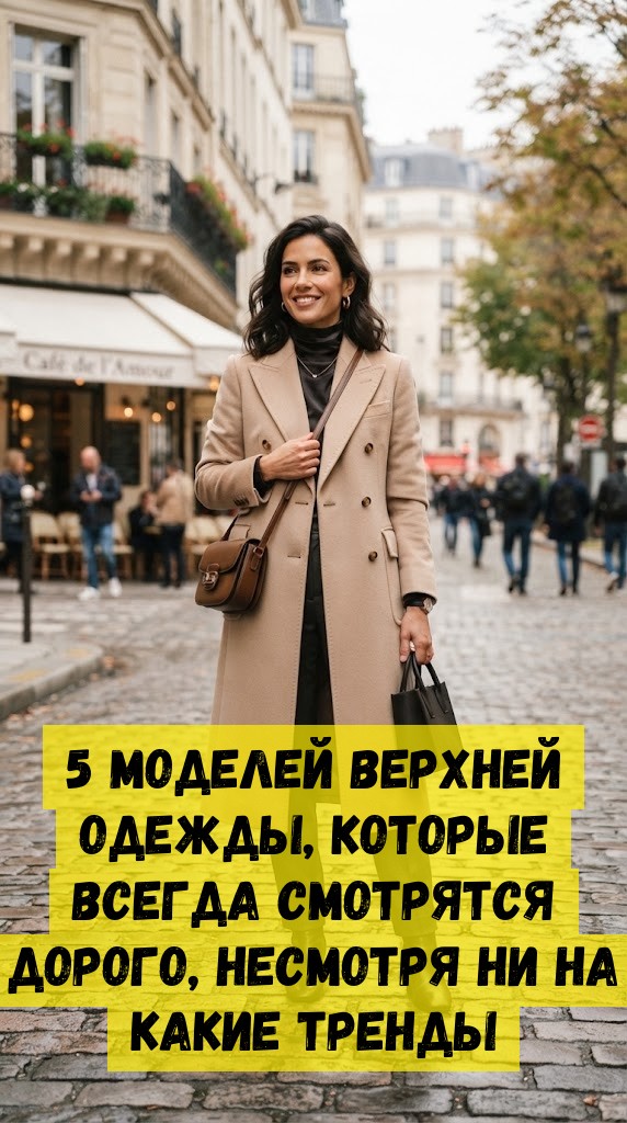5 моделей верхней одежды, которые всегда смотрятся дорого, несмотря ни на какие тренды