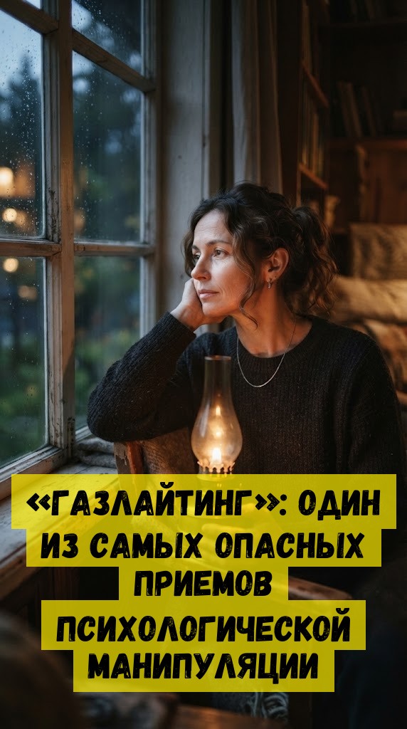 &laquo;Газлайтинг&raquo;: один из самых опасных приемов психологической манипуляции