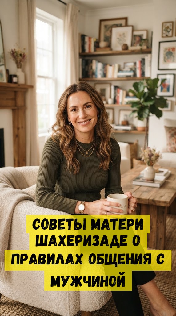 Советы матери Шахеризаде о правилах общения с мужчиной