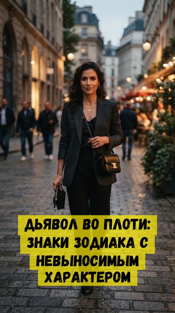 Дьявол во плоти: знаки зодиака с невыносимым характером Дьявол во плоти: знаки зодиака с невыносимым характером