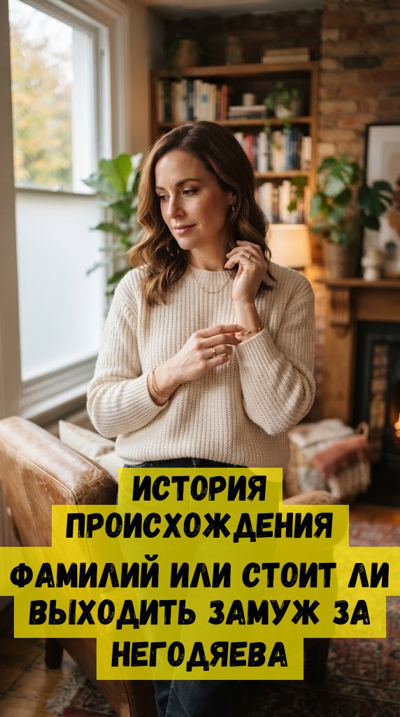 История происхождения фамилий или стоит ли выходить замуж за Негодяева История происхождения фамилий или стоит ли выходить замуж за Негодяева