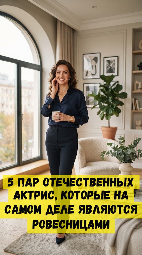 5 пар отечественных актрис, которые на самом деле являются ровесницами