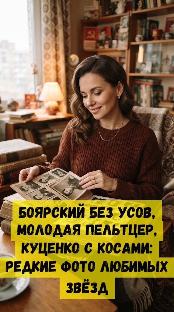 Боярский без усов, молодая Пельтцер, Куценко с косами: редкие фото любимых звёзд
