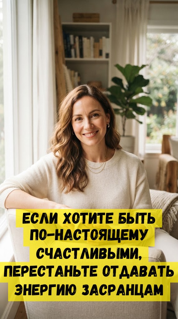 Если хотите быть по-настоящему счастливыми, перестаньте отдавать энергию засранцам