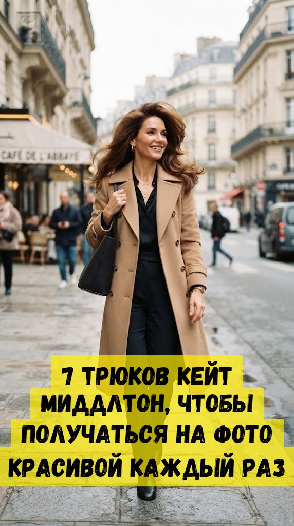 7 трюков Кейт Миддлтон, чтобы получаться на фото красивой каждый раз