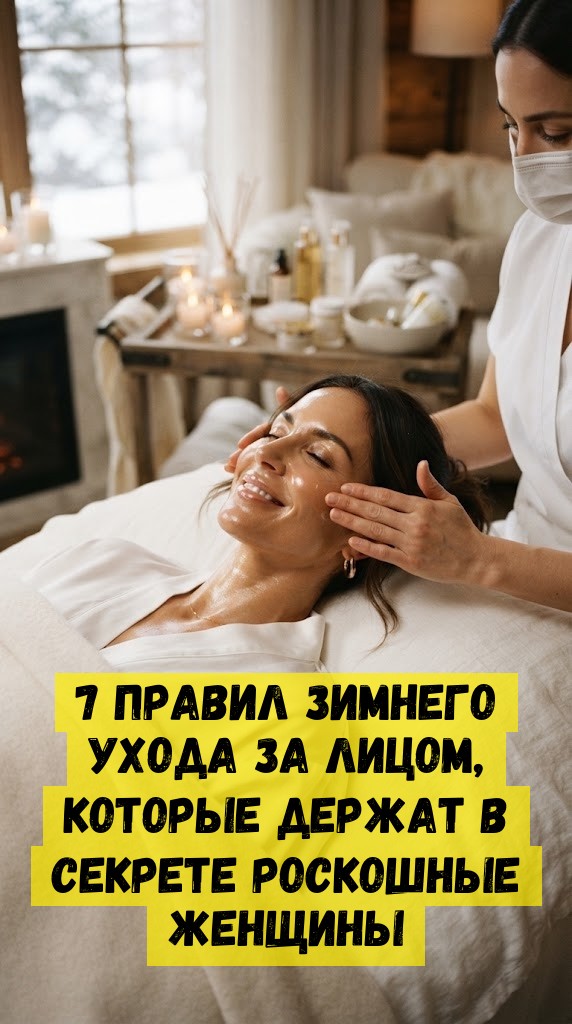 7 правил зимнего ухода за лицом, которые держат в секрете роскошные женщины