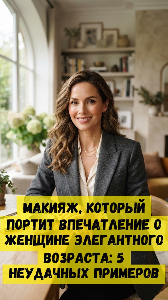Макияж, который портит впечатление о женщине элегантного возраста: 5 неудачных примеров