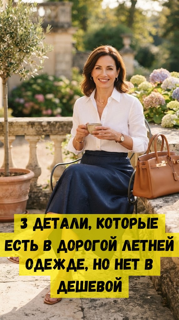 3 детали, которые есть в дорогой летней одежде, но нет в дешевой