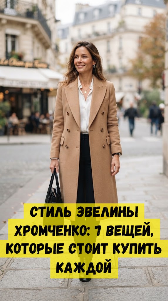 Стиль Эвелины Хромченко: 7 вещей, которые стоит купить каждой