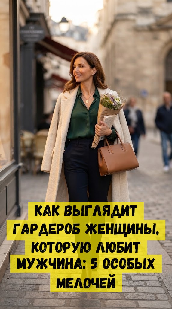 Как выглядит гардероб женщины, которую любит мужчина: 5 особых мелочей