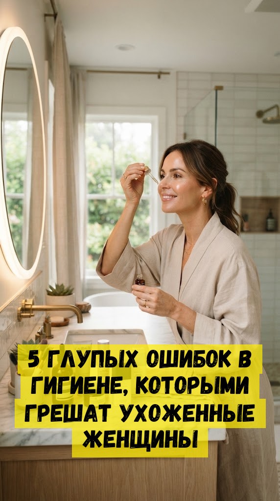 5 глупых ошибок в гигиене, которыми грешат ухоженные женщины 5 глупых ошибок в гигиене, которыми грешат ухоженные женщины