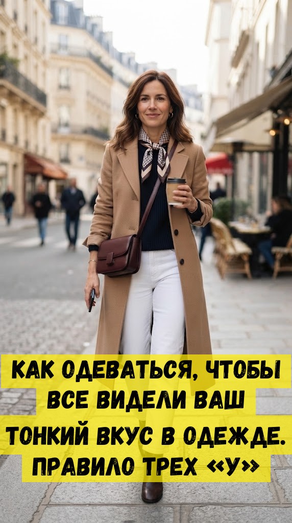 Как одеваться, чтобы все видели ваш тонкий вкус в одежде. Правило трех &laquo;У&raquo;