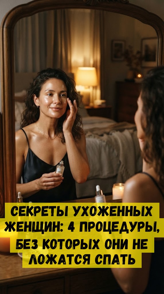 Секреты ухоженных женщин: 4 процедуры, без которых они не ложатся спать