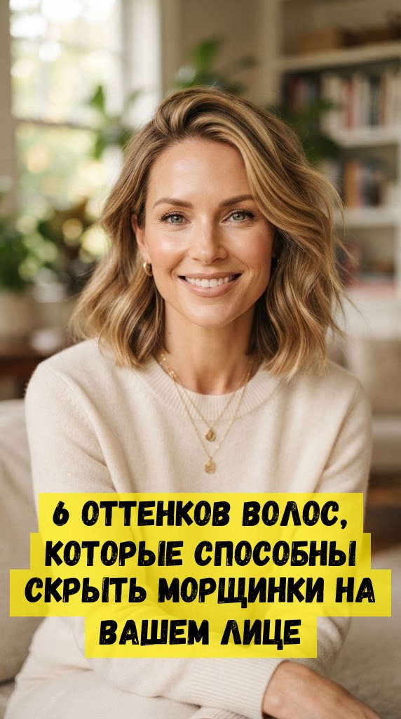 6 оттенков волос, которые способны скрыть морщинки на вашем лице