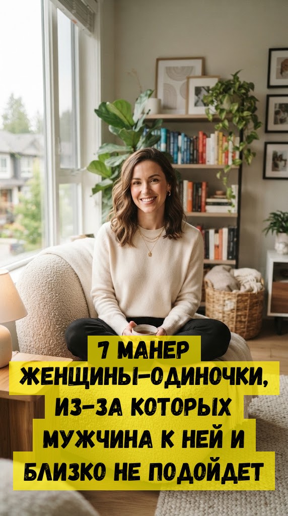 7 манер женщины-одиночки, из-за которых мужчина к ней и близко не подойдет