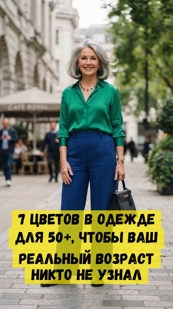7 цветов в одежде для 50+, чтобы ваш реальный возраст никто не узнал