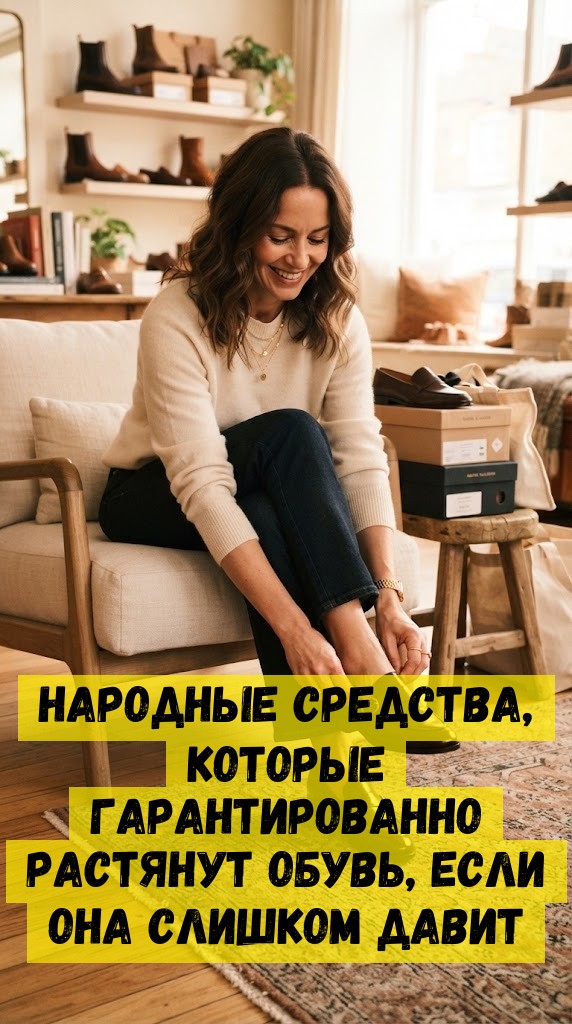 НАРОДНЫЕ СРЕДСТВА, КОТОРЫЕ ГАРАНТИРОВАННО РАСТЯНУТ ОБУВЬ, ЕСЛИ ОНА СЛИШКОМ ДАВИТ