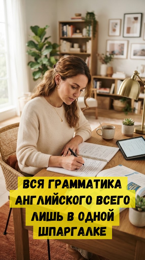 Вся грамматика Английского всего лишь в одной шпаргалке Вся грамматика Английского всего лишь в одной шпаргалке