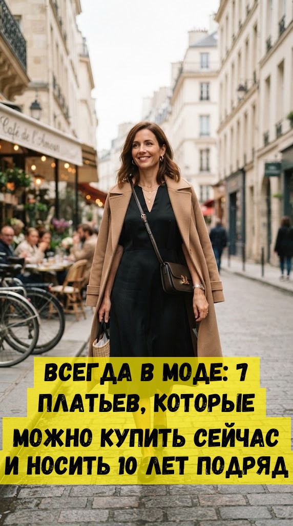 Всегда в моде: 7 платьев, которые можно купить сейчас и носить 10 лет подряд Всегда в моде: 7 платьев, которые можно купить сейчас и носить 10 лет подряд