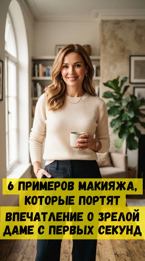 6 примеров макияжа, которые портят впечатление о зрелой даме с первых секунд
