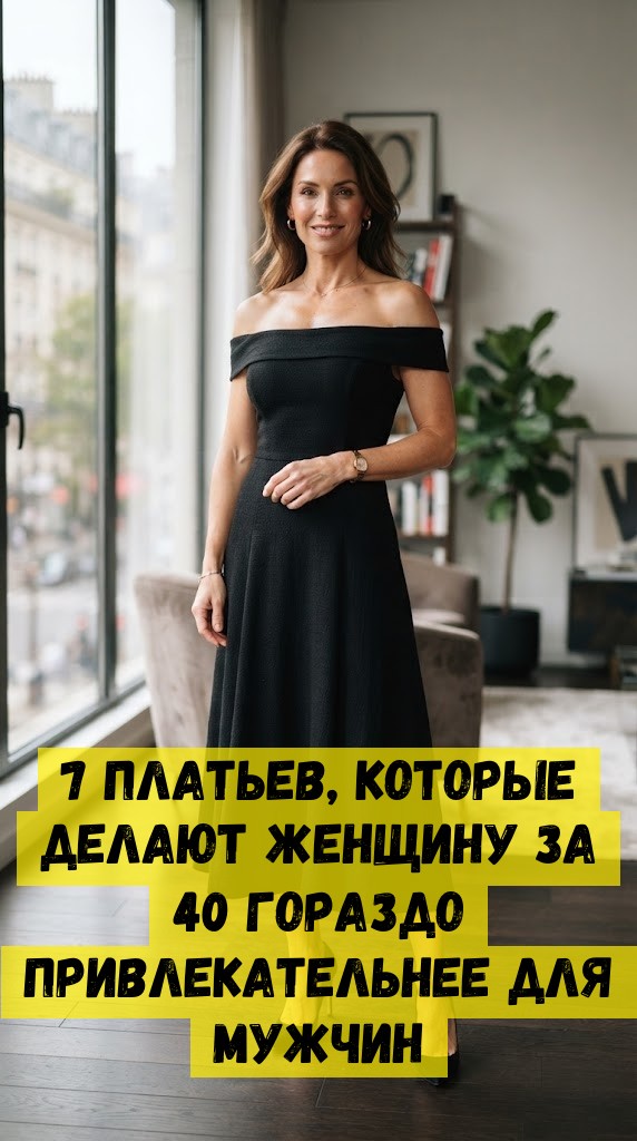 7 платьев, которые делают женщину за 40 гораздо привлекательнее для мужчин