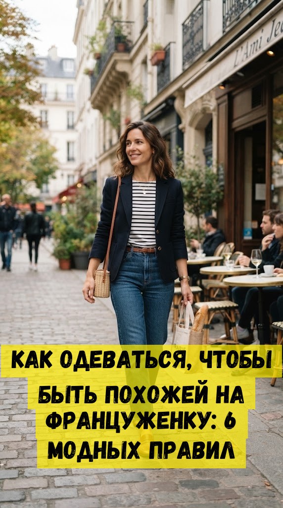 Как одеваться, чтобы быть похожей на француженку: 6 модных правил