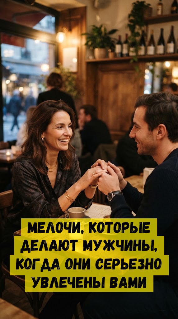 Мелочи, которые делают мужчины, когда они серьезно увлечены вами
