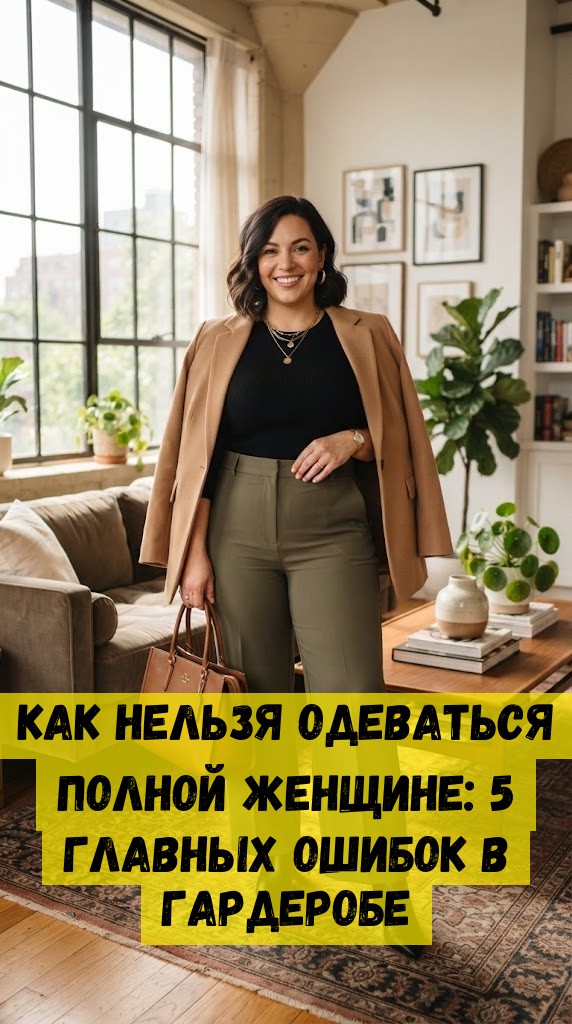 Как нельзя одеваться полной женщине: 5 главных ошибок в гардеробе