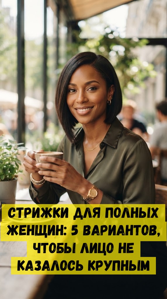 Стрижки для полных женщин: 5 вариантов, чтобы лицо не казалось крупным