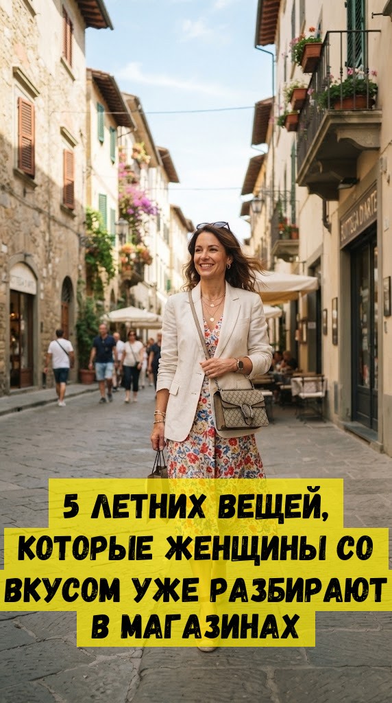 5 летних вещей, которые женщины со вкусом уже разбирают в магазинах