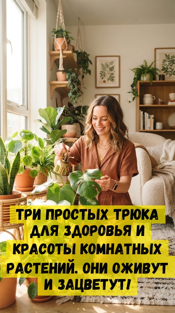 Три простых трюка для здоровья и красоты комнатных растений. Они оживут и зацветут! Три простых трюка для здоровья и красоты комнатных растений. Они оживут и зацветут!
