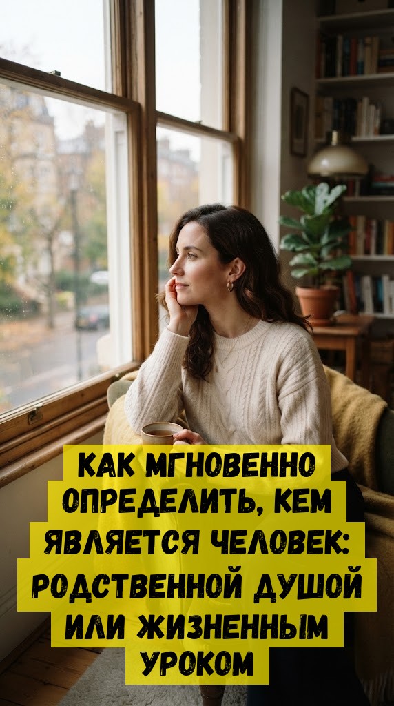 Как мгновенно определить, кем является человек: родственной душой или жизненным уроком