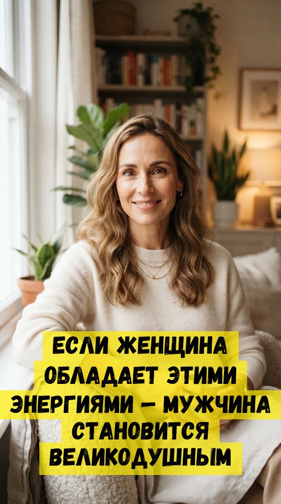 Если женщина обладает этими энергиями &mdash; мужчина становится великодушным