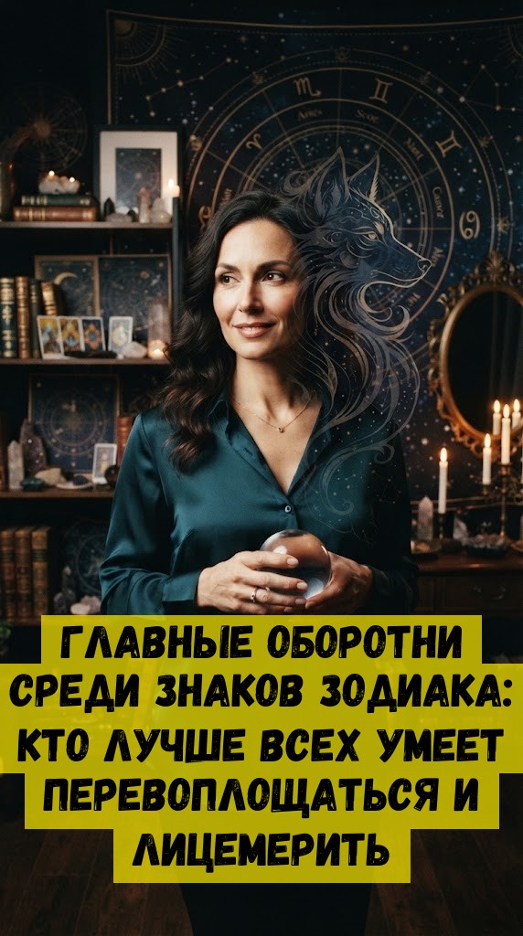 Главные оборотни среди знаков Зодиака: кто лучше всех умеет перевоплощаться и лицемерить