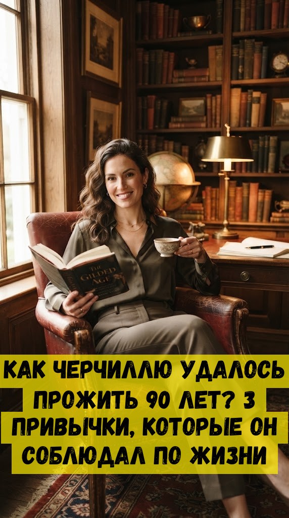 Как Черчиллю удалось прожить 90 лет? 3 привычки, которые он соблюдал по жизни