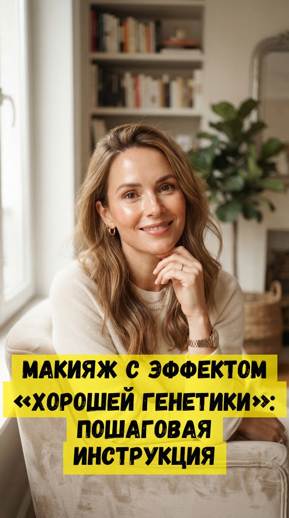 Макияж с эффектом &laquo;хорошей генетики&raquo;: пошаговая инструкция
