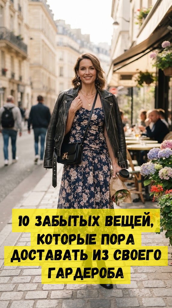 10 забытых вещей, которые пора доставать из своего гардероба