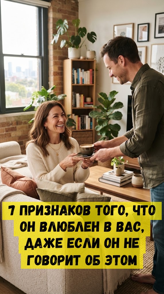 7 ПРИЗНАКОВ ТОГО, ЧТО ОН ВЛЮБЛЕН В ВАС, ДАЖЕ ЕСЛИ ОН НЕ ГОВОРИТ ОБ ЭТОМ