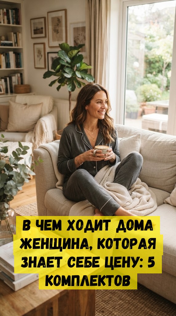 В чем ходит дома женщина, которая знает себе цену: 5 комплектов