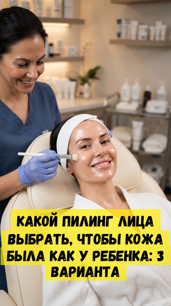 Какой пилинг лица выбрать, чтобы кожа была как у ребенка: 3 варианта