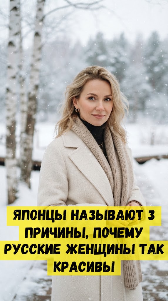 Японцы называют 3 причины, почему русские женщины так красивы