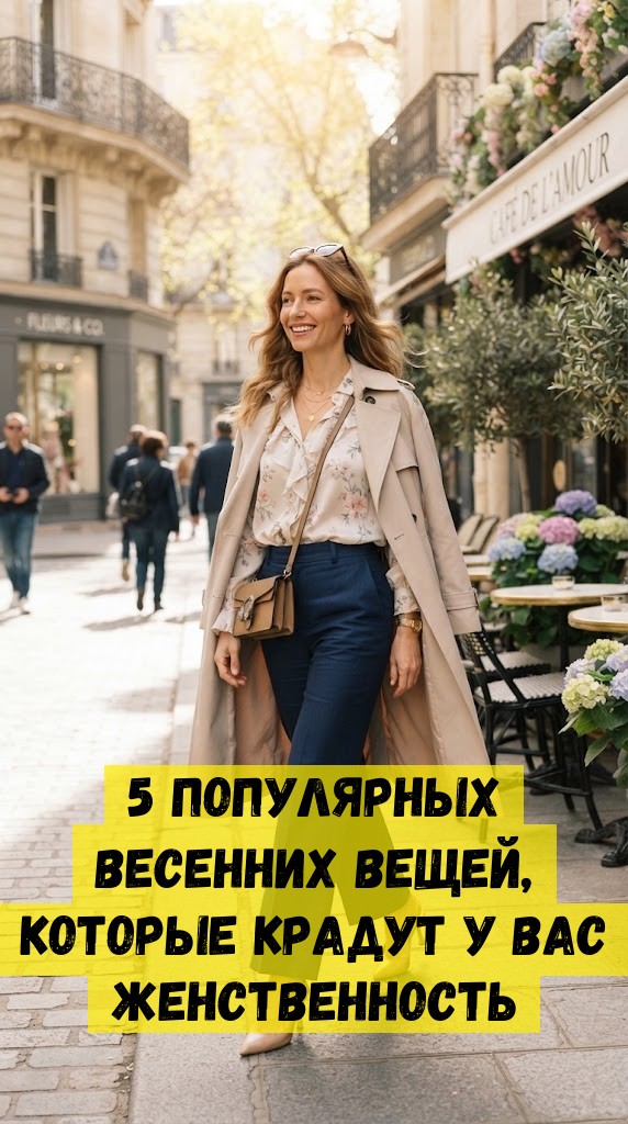 5 популярных весенних вещей, которые крадут у вас женственность