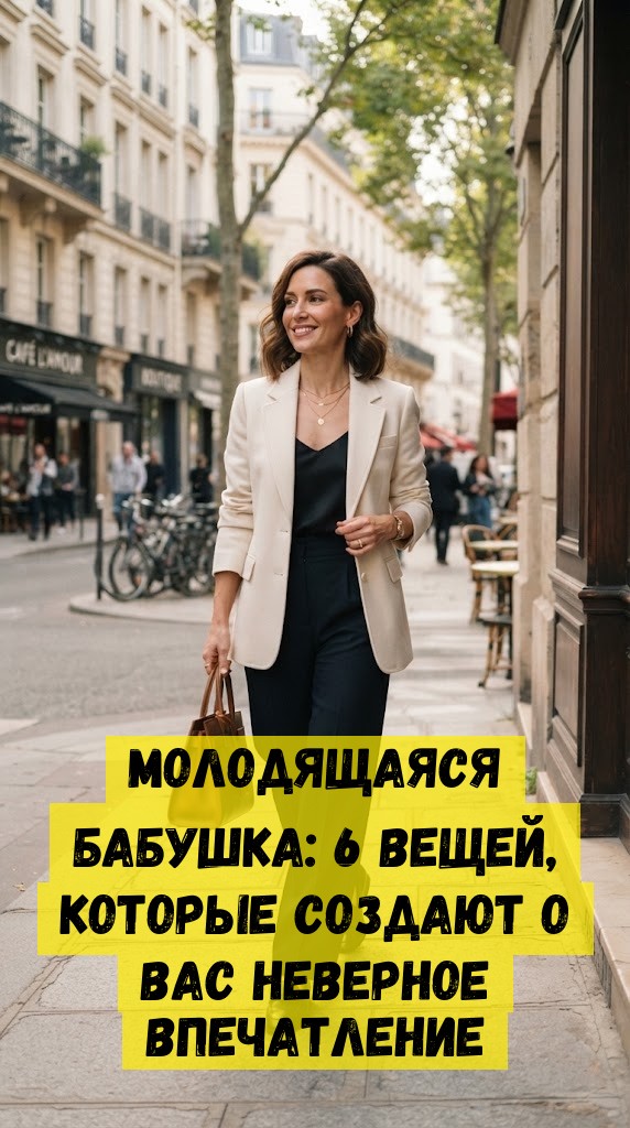 Молодящаяся бабушка: 6 вещей, которые создают о вас неверное впечатление Молодящаяся бабушка: 6 вещей, которые создают о вас неверное впечатление
