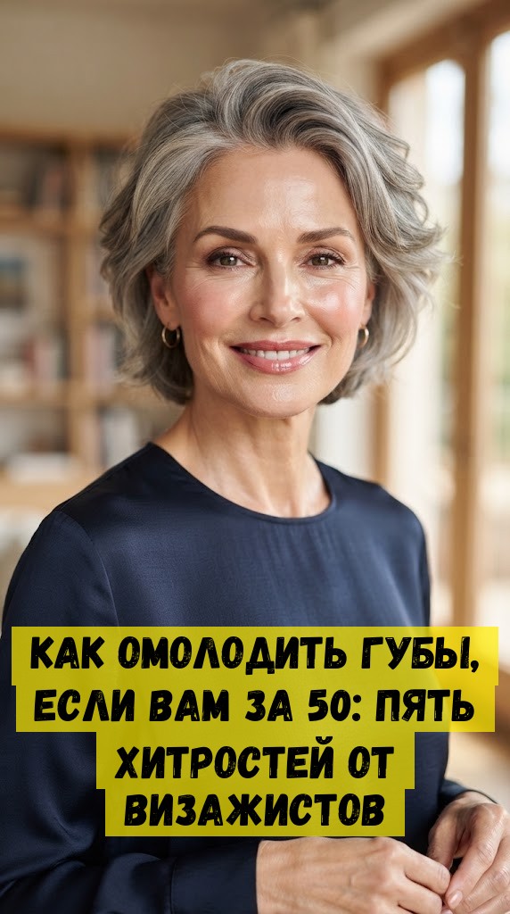 Как омолодить губы, если вам за 50: пять хитростей от визажистов