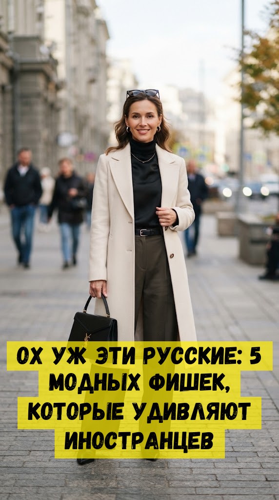 Ох уж эти русские: 5 модных фишек, которые удивляют иностранцев