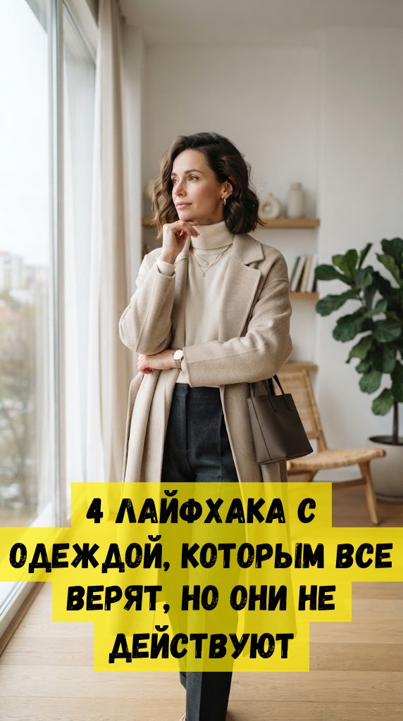 4 лайфхака с одеждой, которым все верят, но они не действуют