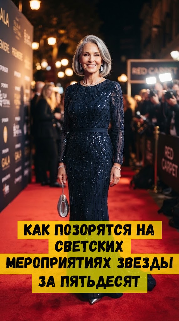 Как позорятся на светских мероприятиях звезды за пятьдесят