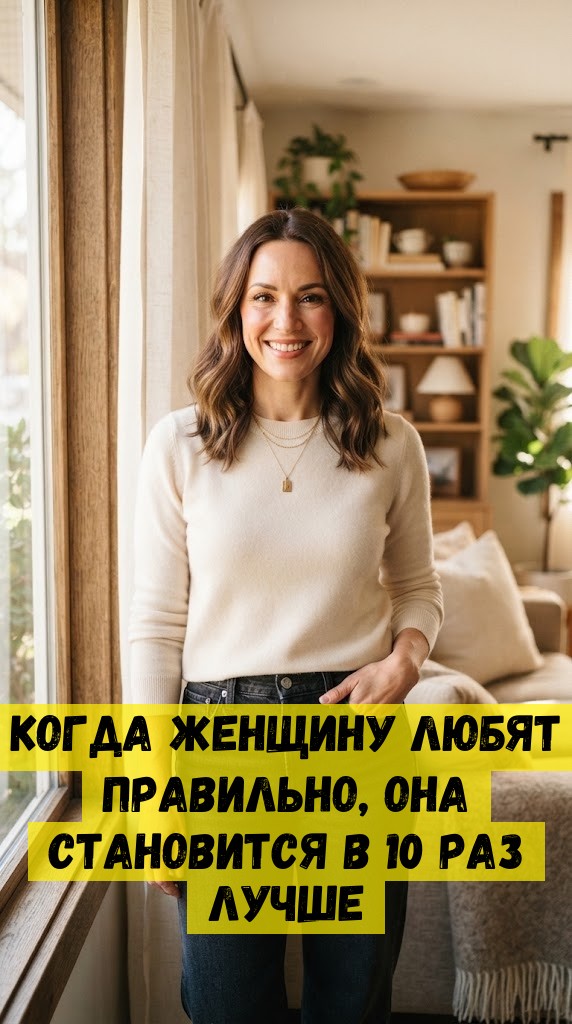 Когда женщину любят правильно, она становится в 10 раз лучше